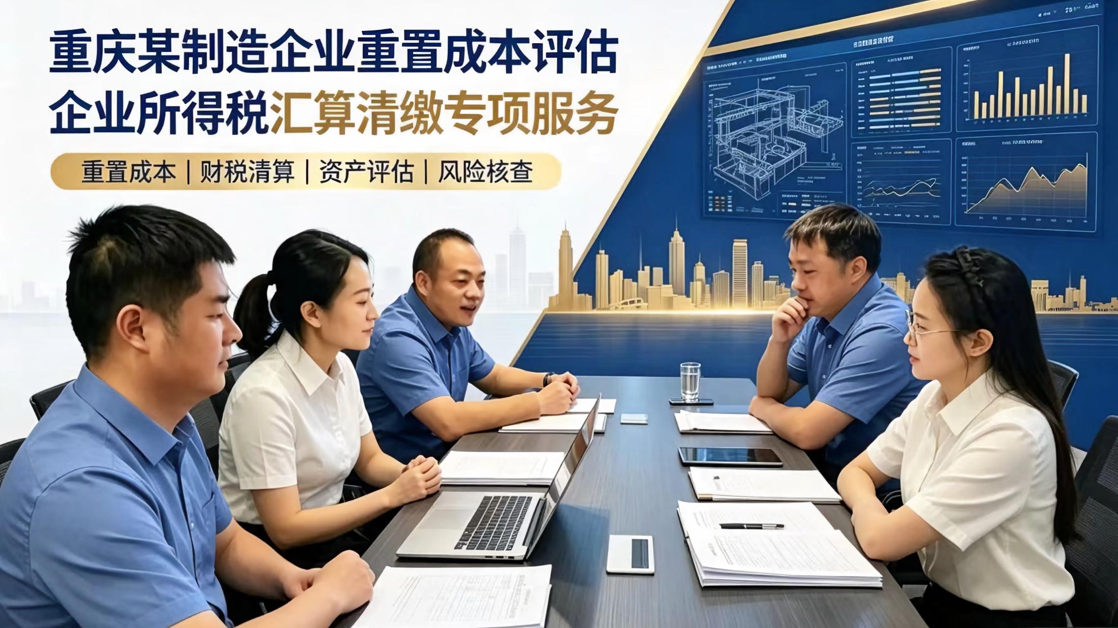 重庆某制造企业重置成本评估（企业所得税汇算清缴）
